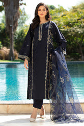 Indigo Zeal duppata